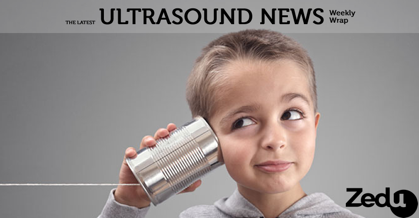 Zedu weekly wrap ultrasound news
