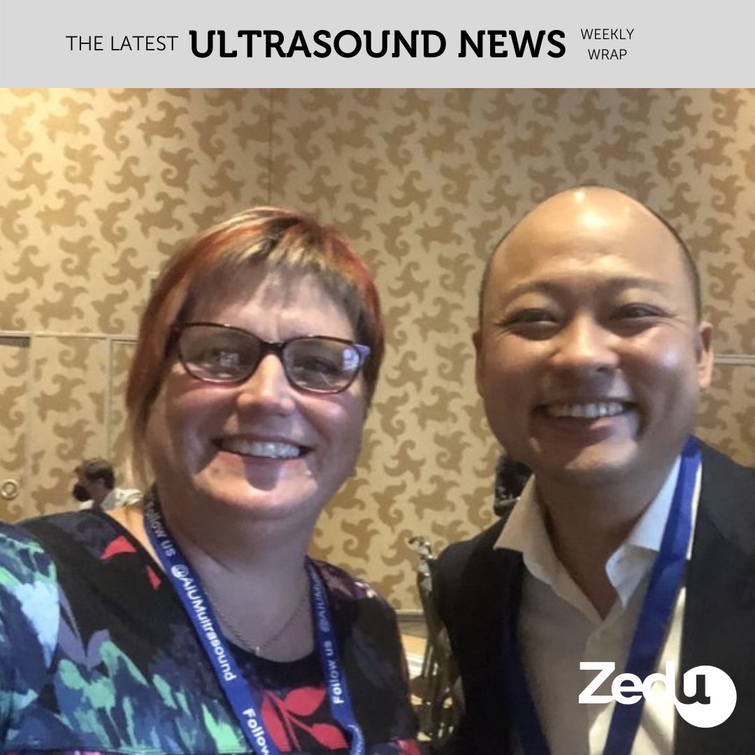 The Zedu weekly wrap - bringing together the best in free ultrasound news, views and opinions from across the internet.