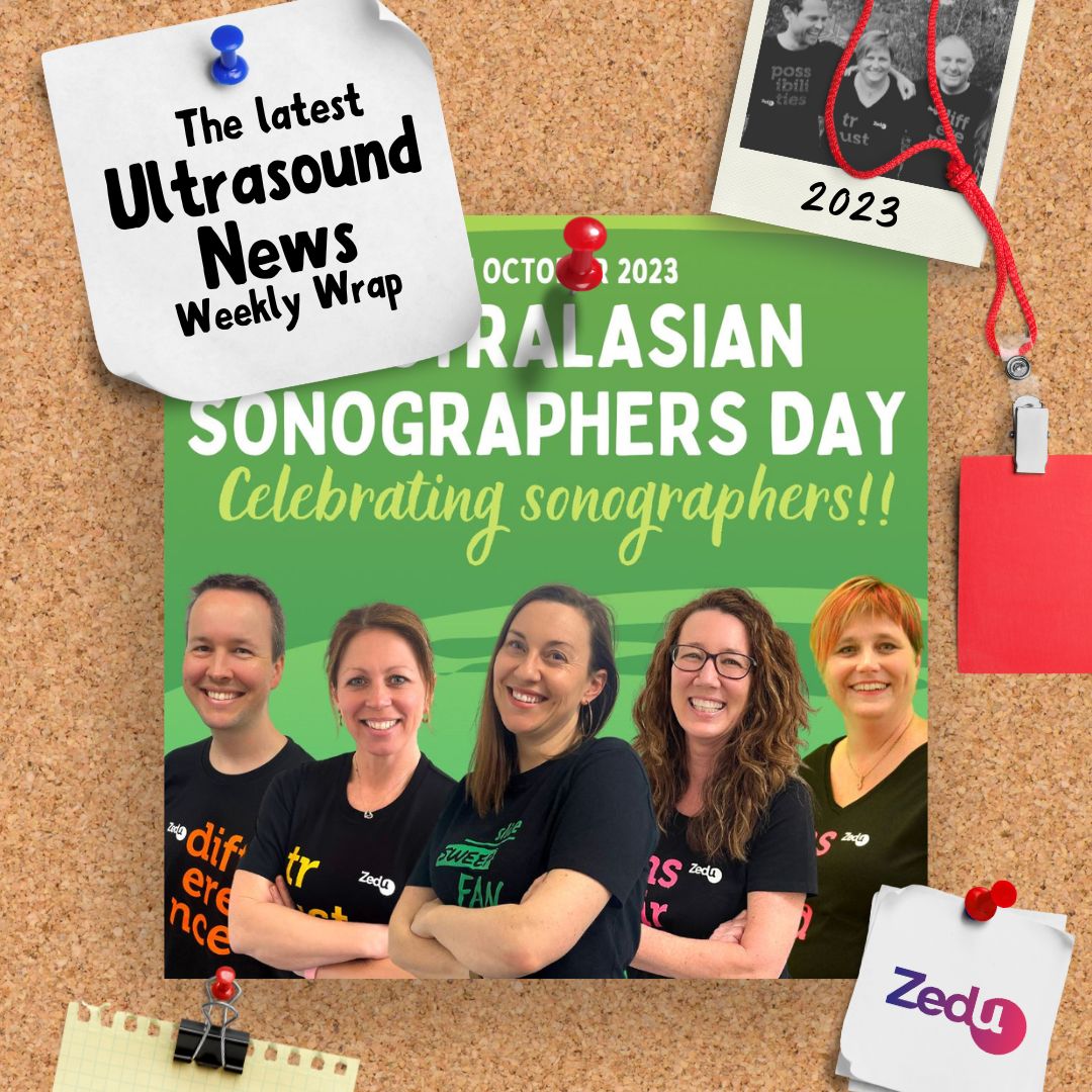 The Zedu weekly wrap - bringing together the best in free ultrasound news, views and opinions from across the internet.