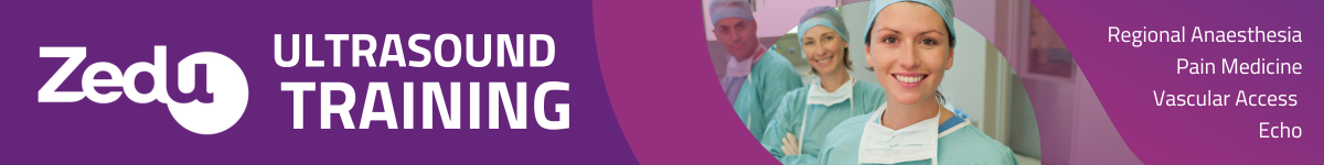 Zedu - regional anaesthesia, pain medicine, vascular access, echocardiography for anaesthetists