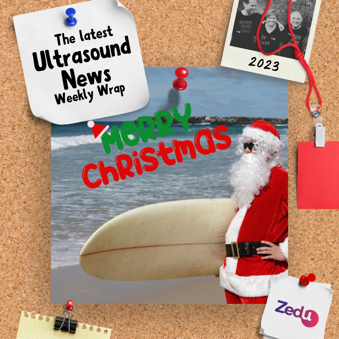 The Zedu weekly wrap - bringing together the best in free ultrasound news, views and opinions from across the internet.