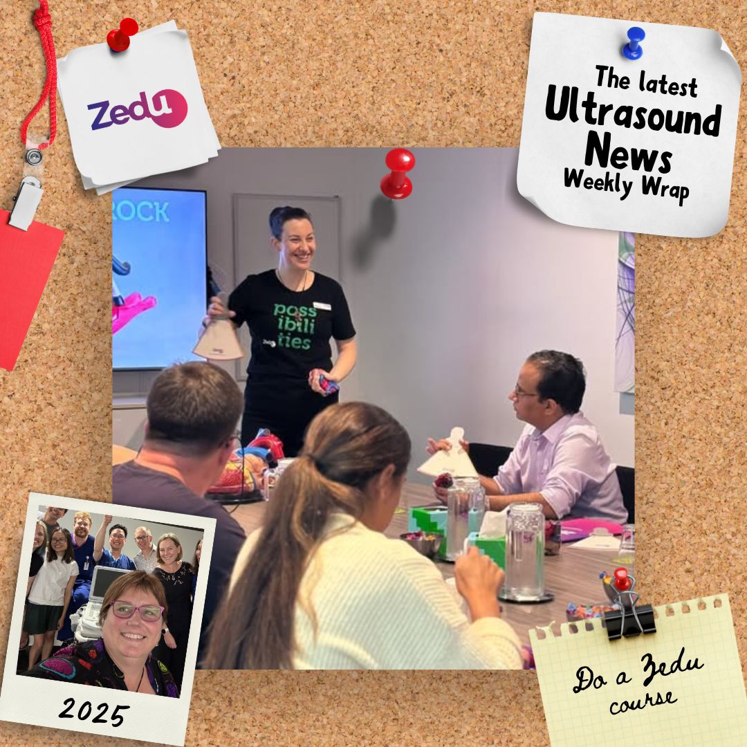 The Zedu weekly wrap - bringing together the best in free ultrasound news, views and opinions from across the internet.