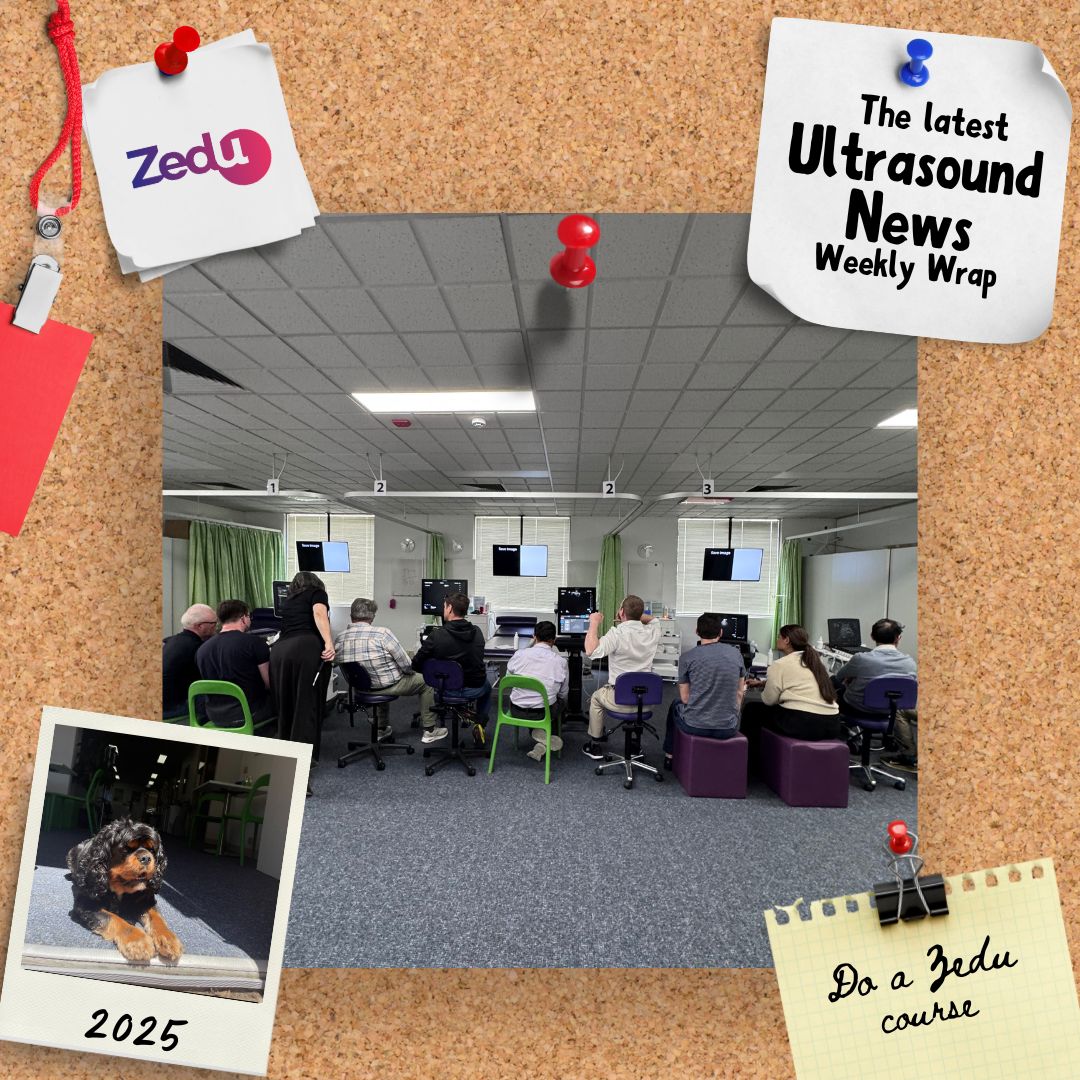 The Zedu weekly wrap - bringing together the best in free ultrasound news, views and opinions from across the internet.