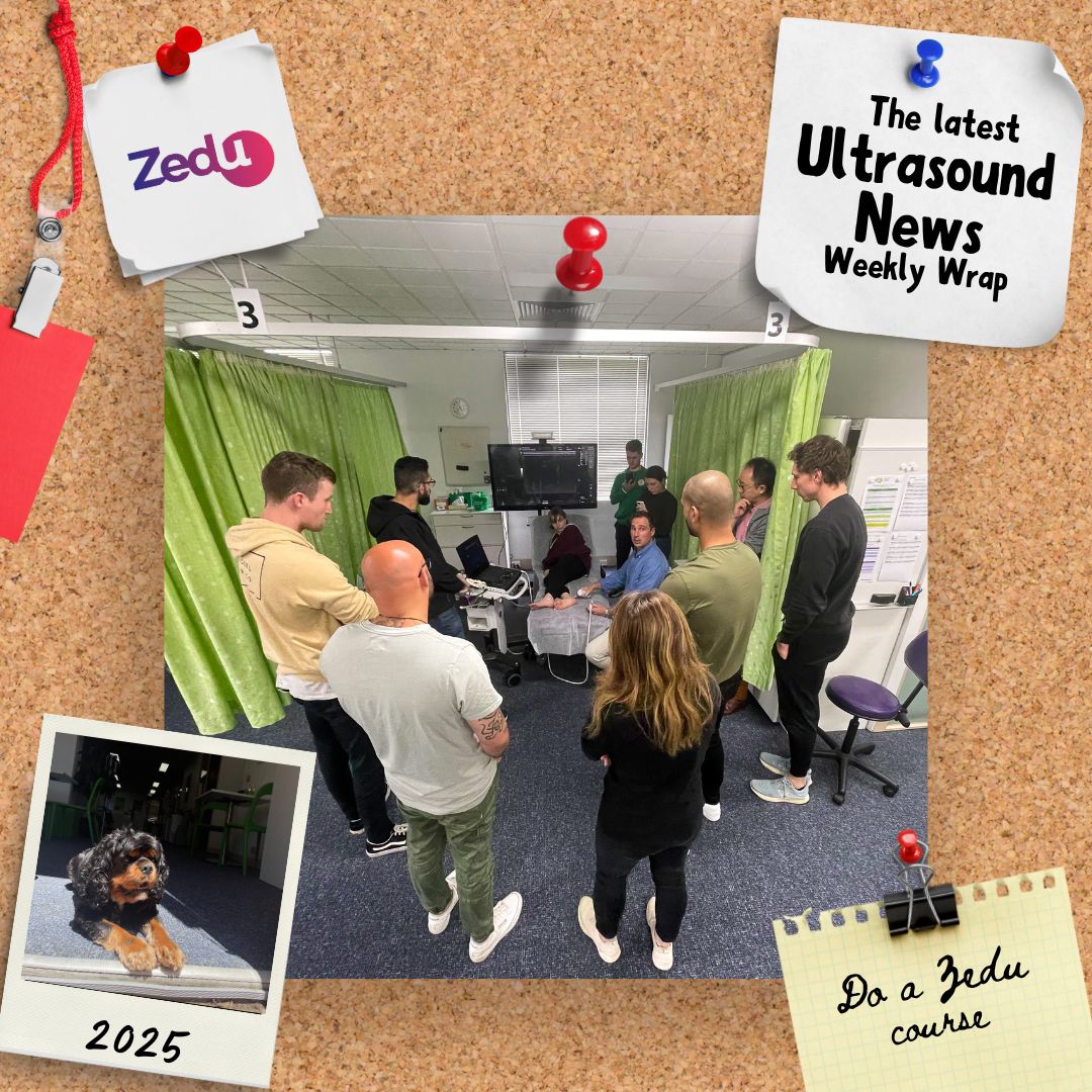 The Zedu weekly wrap - bringing together the best in free ultrasound news, views and opinions from across the internet.