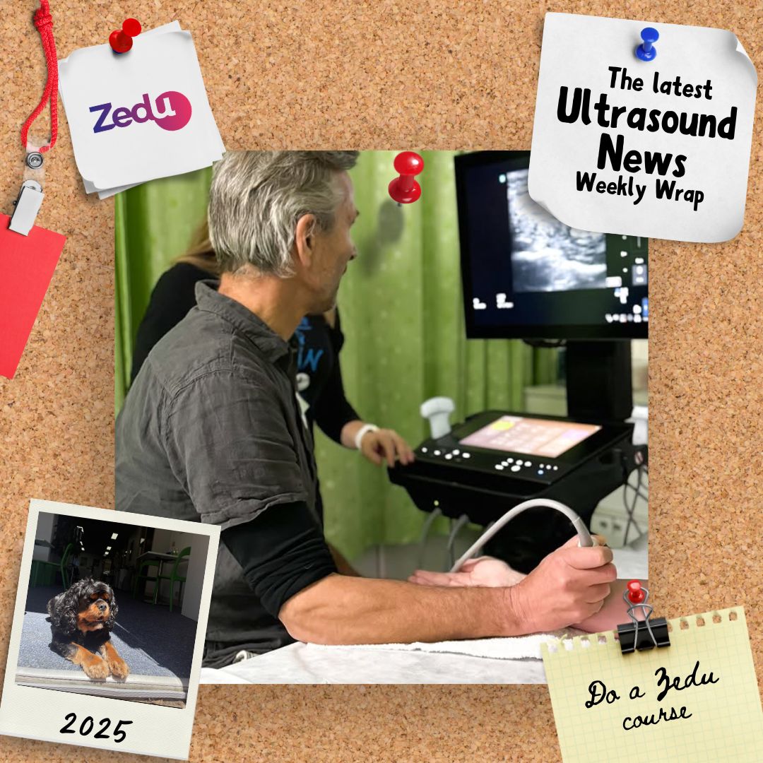 The Zedu weekly wrap - bringing together the best in free ultrasound news, views and opinions from across the internet.