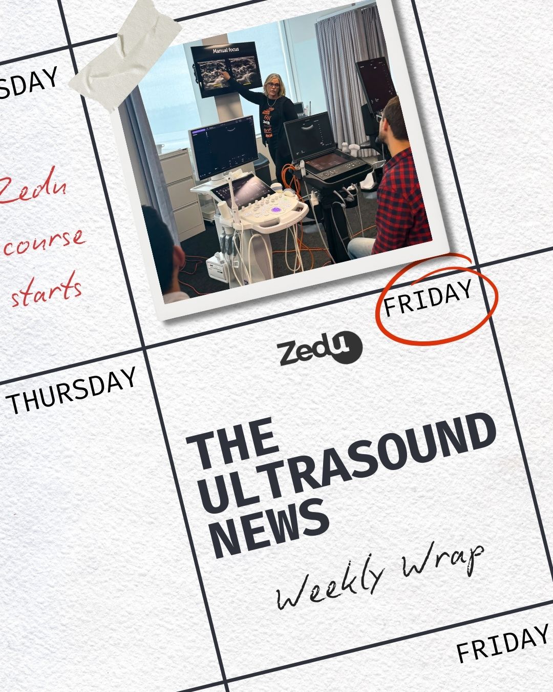 The Zedu weekly wrap - bringing together the best in free ultrasound news, views and opinions from across the internet.