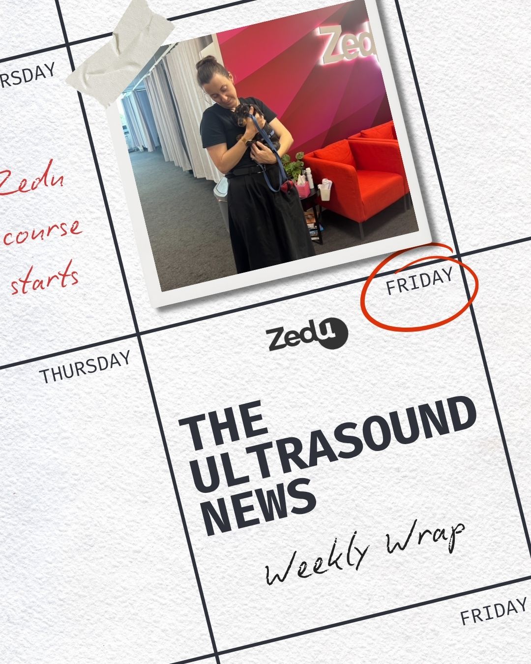The Zedu weekly wrap - bringing together the best in free ultrasound news, views and opinions from across the internet.