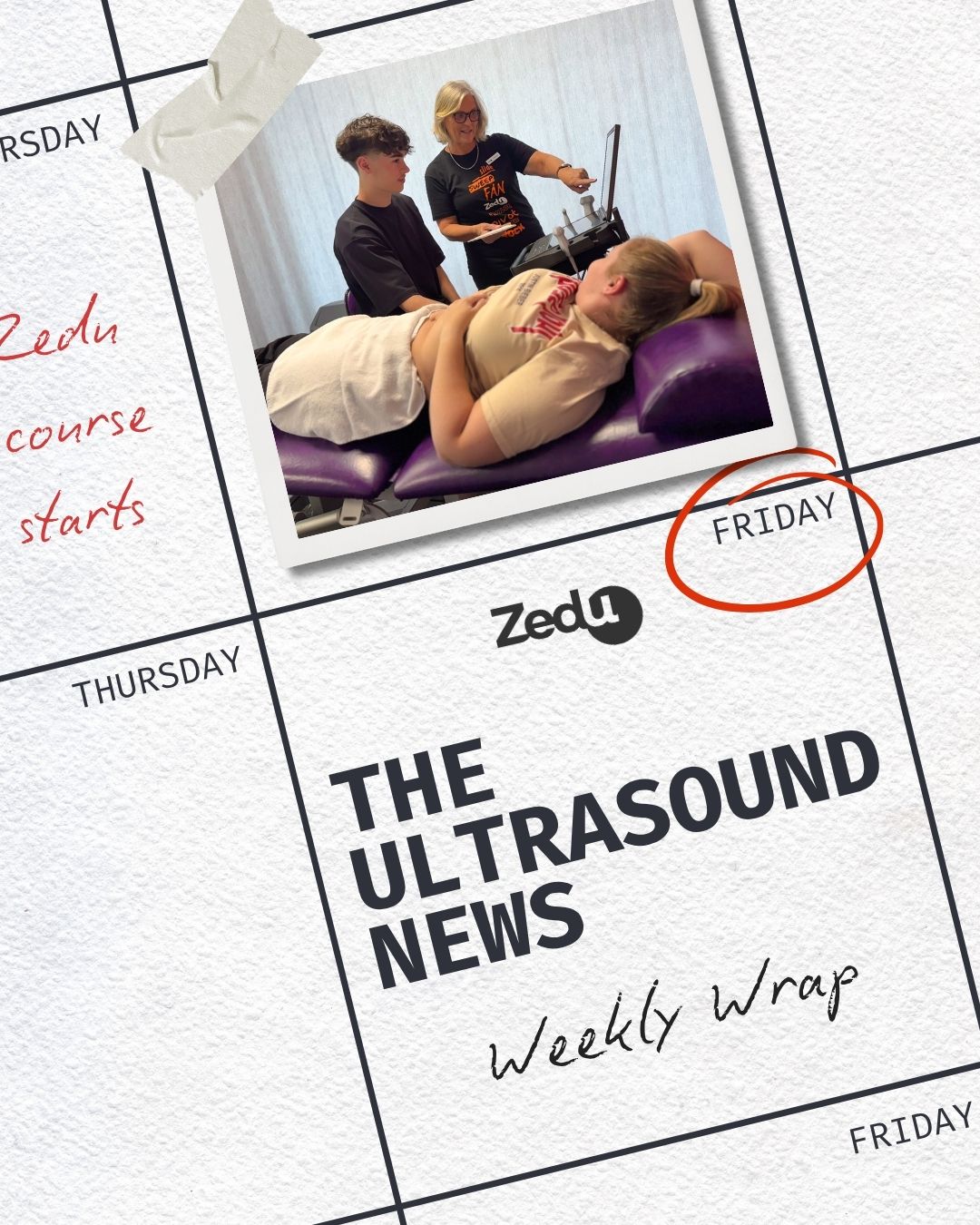 The Zedu weekly wrap - bringing together the best in free ultrasound news, views and opinions from across the internet.